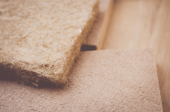 compressed thermal insulating hemp fiber panels - raw industrial materials