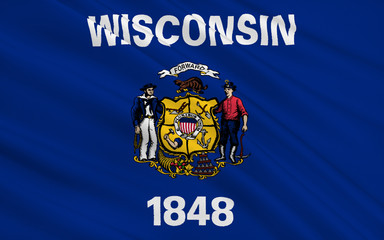 State Flag of Wisconsin