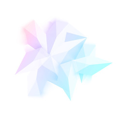 Vector background abstract polygon triangle. 