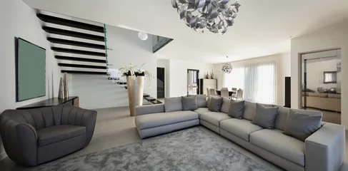 Foto op Canvas beautiful apartment, interior © alexandre zveiger