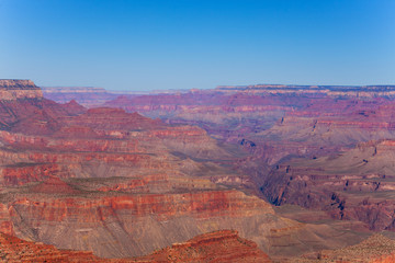 Scenic view of Grand Canyon perspective 