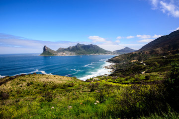 Fototapeta premium A seascape of the Cape peninsula ,South Africa