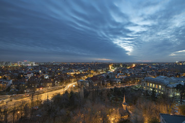Fototapeta na wymiar Bucharest cityscape