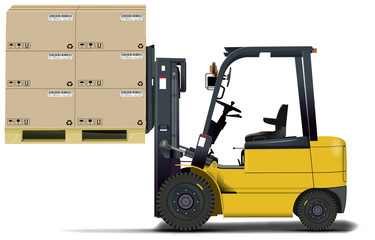 Chariot elevateur palette 01 © Norman75