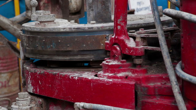 A hydraulic key Drilling Rig