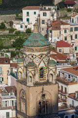 Fototapeta premium view of beautiful Amalfi