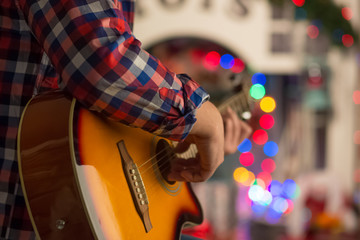 Cristmas guitar