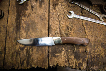 Handmade knives and knife preforms smithing new zealand