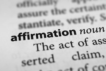 Affirmation