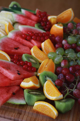 mixed fruit selection