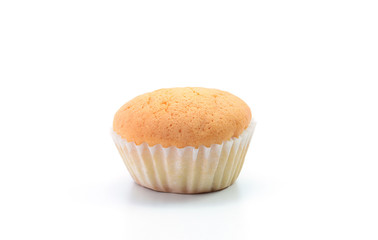 Cupcakes or Muffin cake on white background
