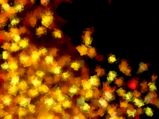 Golden Cubism Design