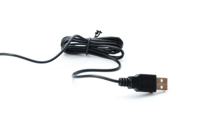 usb plugs isolated on a white background