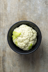 Cauliflower in a bowl