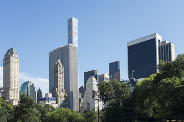Fototapeta na wymiar New York from Central Park