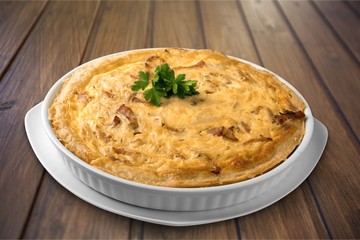Quiche.