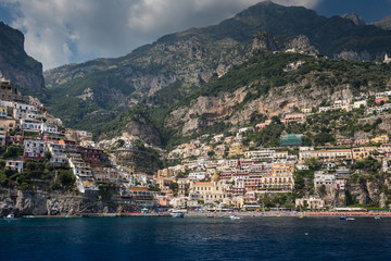 Obraz premium view of beautiful Amalfi