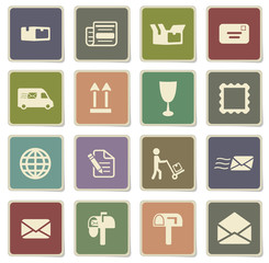 Post service simply icons