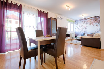 Elegant modern apartment interior