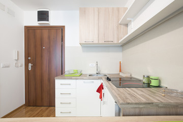 Interior of a modern kitchen