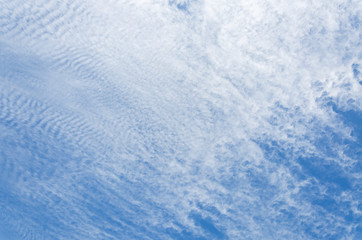 blue sky background at sunny day on winter season