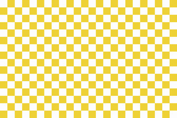 Yellow seamless pattern chessboard
