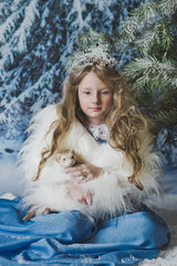 The Princess around the Christmas tree 4576.