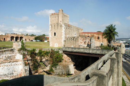 Diego Columbus palace ( alcazar ) in Santo Domingo