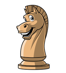Chess Knight  mascot © carbou
