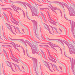 Seamless colorful background with wavy pattern