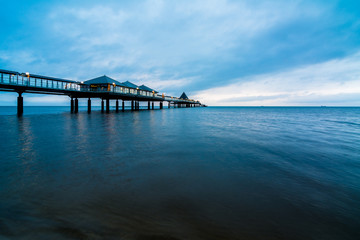 Obraz premium Seebrücke Heringsdorf auf Insel Usedom