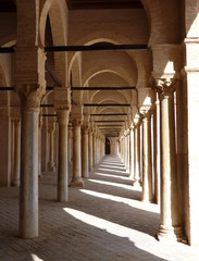 arcade in the Kerouan mosque