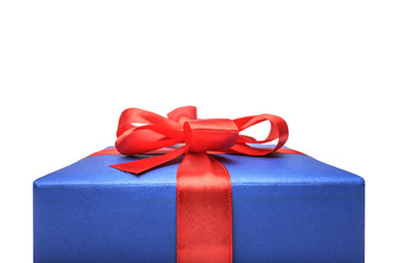 Gift box isolated.