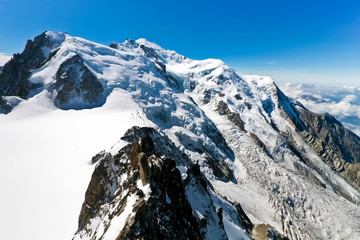 Fototapeta na wymiar Mont Blanc - l'Aiguille du Midi