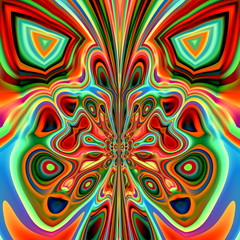 Abstract modern design. Digital artsy pattern. Splotches.