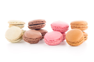 Colorful French Macarons