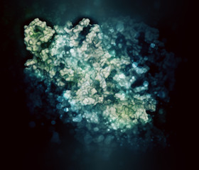 CRISPR-CAS9 gene editing complex from Streptococcus pyogenes. 