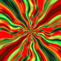 Abstract art background. Red and blue paint pattern. Distortion.