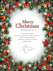 Decorative Christmas Frame