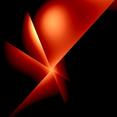 Broken mirror effect. Dark textured surface. Creative concept.