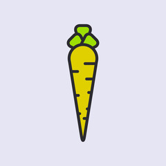 carrots icon.