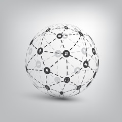Networks - Globe Design Concept