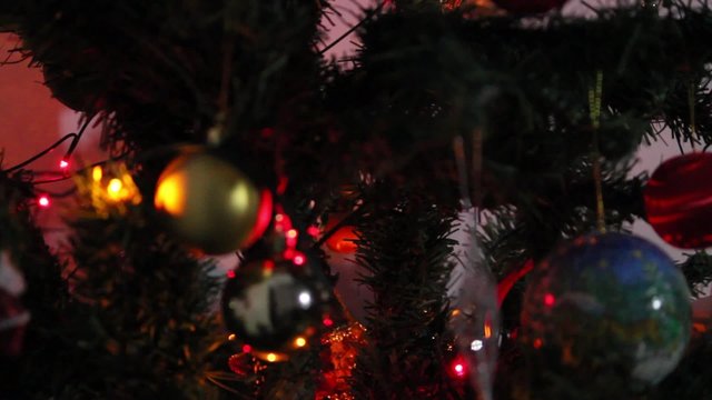 Decorando el árbol de Navidad y el Betlem