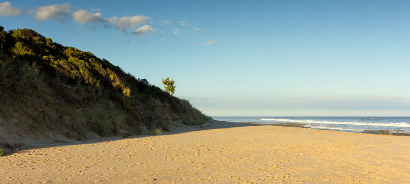 Empty beach, Apollo Bay, Victoria, Australia