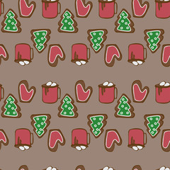 christmas elements new year