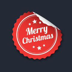 Merry Christmas Sticker