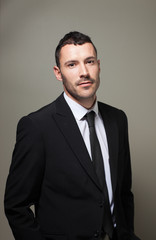 Portrait of young businessman