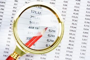 Image of businessman workplace with papers