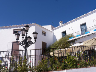 Building in Mijas is one of the most beautiful 'white' villages of the Southern Spain area called Andalucia. 