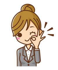 OK ビジネスウーマン